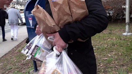 National Guard delivers food in New York's coronavirus 'containment zone'