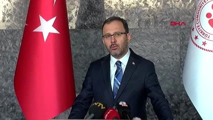 SPOR BAKANI KASAPOĞLU SPORDA ALINAN YENİ KORONAVİRÜS ÖNLEMLERİNİN AÇIKLADI