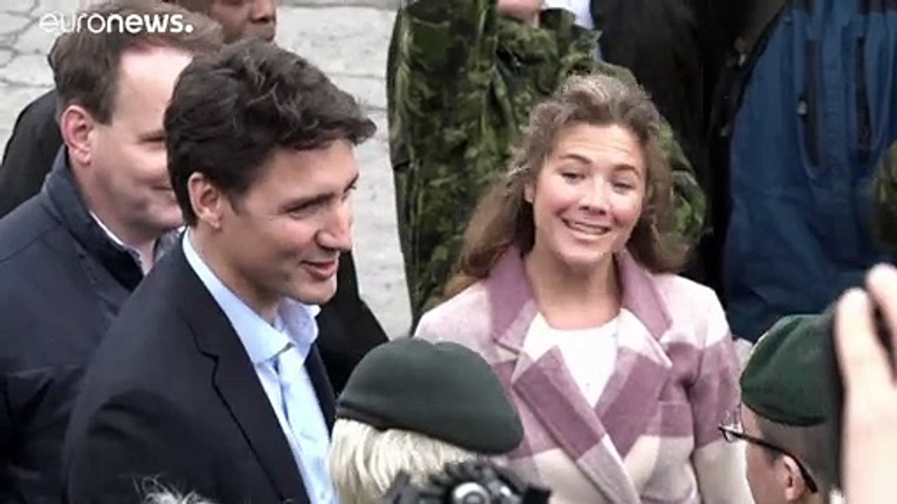 La esposa de Justin Trudeau da positivo en coro...