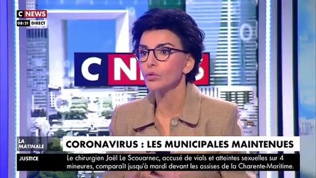 VIRUS - Rachida Dati, candidate LR aux municipales à Paris, juge que maintenir le scrutin, comme annoncé par Emmanuel Macron, était le bon choix - VIDEO