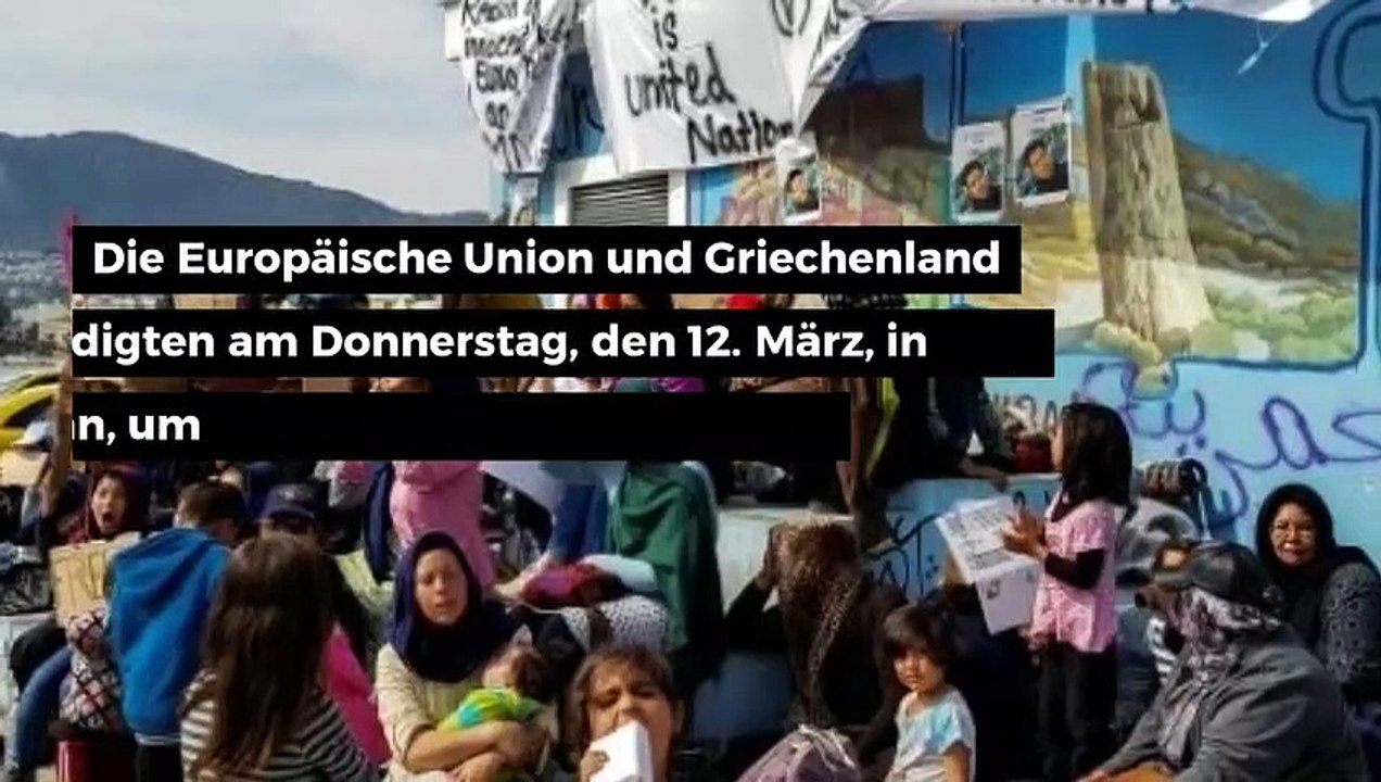 EU und Griechenland helfen Migranten bei der Rückkehr in ihre Heimat