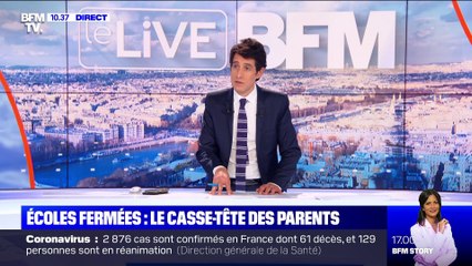 Ecoles fermées : le casse-tête des parents (2) - 13/03