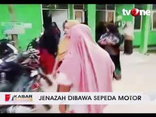 Bawa Jenazah Pakai Motor, Keluarga Pasien Ngamuk