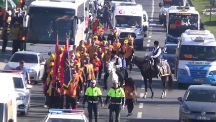 57'nci Alay'dan atlı yürüyüş