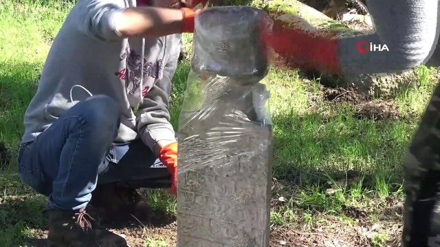 Çanakkale'de 3 asırlık Osmanlı kitabeleri günümüz Türkçesine çevrilerek tarihe ışık tutuluyor
