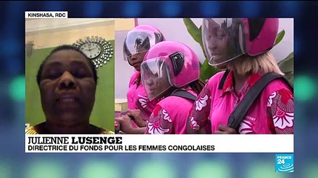 Julienne Lusenge sur France 24: Les femmes congolaises sont victimes de plusieurs violences
