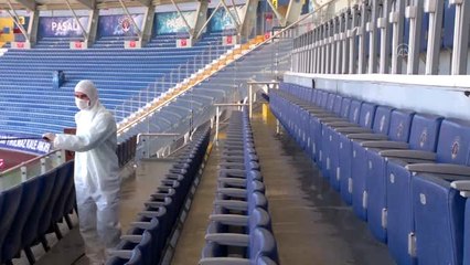 Recep Tayyip Erdoğan Stadyumu dezenfekte edildi