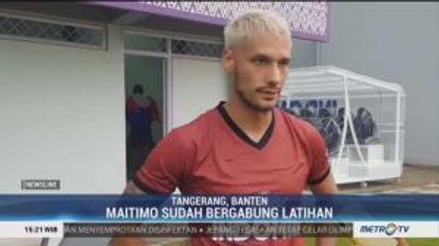 Latihan Perdana Maitimo bersama Persita