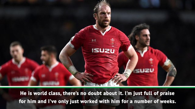Caps record a proud moment for Alun Wyn Jones - Pivac