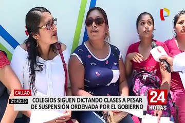 Download Video: Colegios siguen dictando clases a pesar de suspensión ordenada por coronavirus