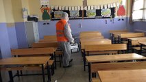 Gölbaşı'nda  tüm okullar dezenfekte edildi - ANKARA