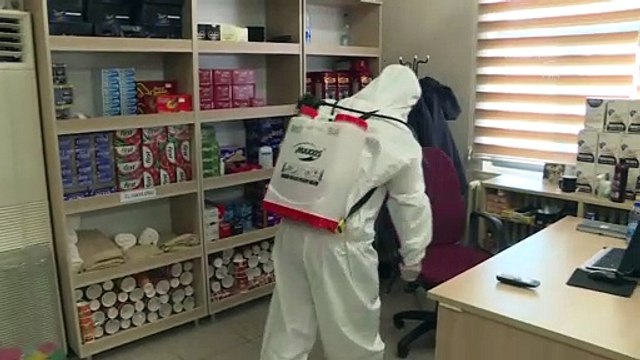 Sincan Cezaevi'nde koronavirüse karşı ilaçlama yapıldı - ANKARA