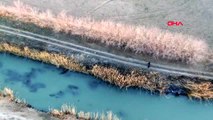 IĞDIR Katil zanlılarının yakalanma anı drone ile görüntülendi