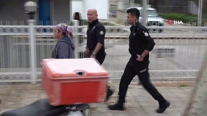 Tartıştığı akrabasına kızdı, sinirini emanet kamyonetten çıkardı