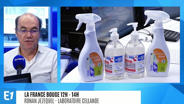 La France bouge : Ronan Jezequel, PDG laboratoire Cellande : spécialiste de l’hygiène des mains et des produits d’entretien écologiques, depuis 1982 à Saint-Vincent-en-Bresse