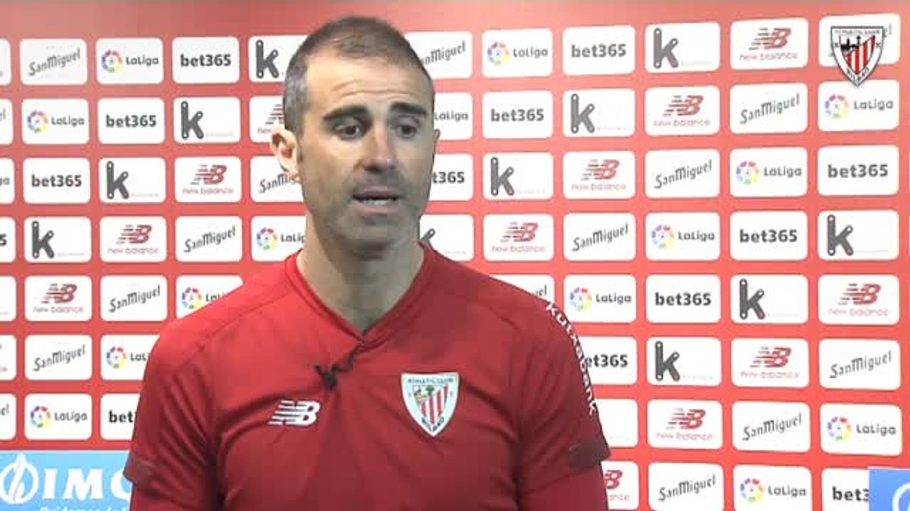 Garitano: "Nos tenemos que amoldar a lo que la sociedad nos exige ahora"
