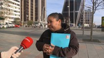 Ciudadanos explican las restricciones de los juzgados de Plaza de Castilla