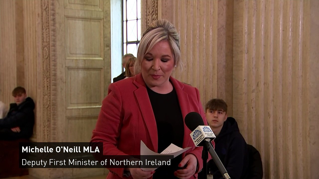 NI Deputy First Minister calls for immediate school closures video