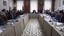 Konya'da yeni tip koronavirüs tedbirlerine ilişkin toplantı yapıldı