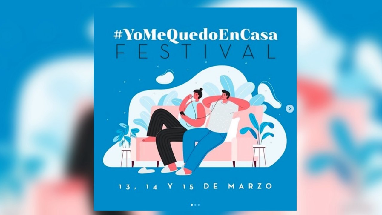 Ya está aquí el cartel del festival 'Yo me quedo en casa'