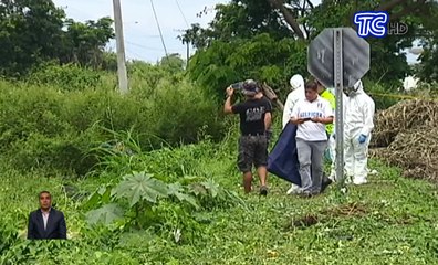 Hallan cadáver en descomposición en Durán
