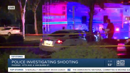 Police investigating shooting near 67th Avenue and Van Buren Street