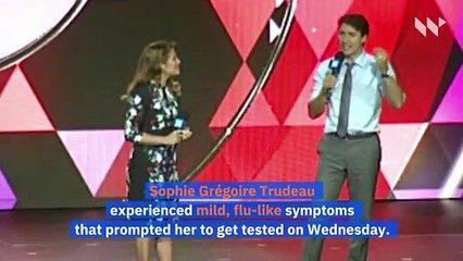 Wife of Canadian Prime Minister Tests Positive for Coronavirus
