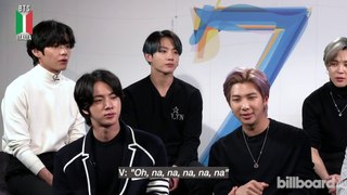[SUB ITA] BTS Explain Why ’Map of the Soul: 7’ is a Love Song to Their Career | Billboard