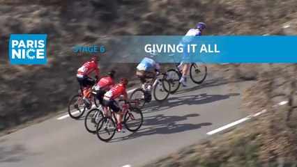Paris-Nice 2020 - Étape 6 / Stage 6 - Giving it all