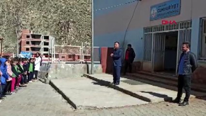 Uludere'de öğrencilere 'koronavirüs' anlatıldı