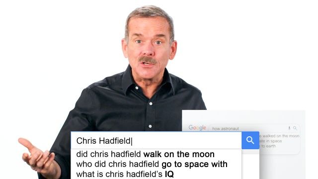 Astronaut Chris Hadfield Answers the Web's Most Searched Questions