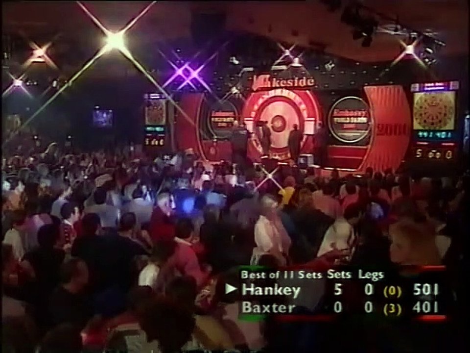 BDO World Darts Championship Final 2000 - Ted Hankey vs Ronnie Baxter  2of2