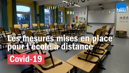 Coronavirus - Les mesures mises en place pour l'école à distance