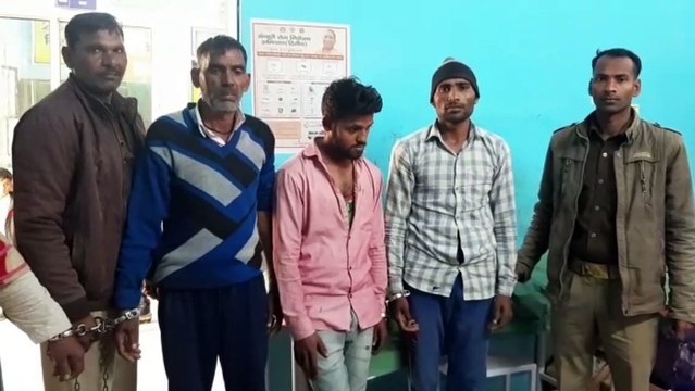 कांधला: दंपति के साथ मारपीट के तीन आरोपियों को गिरफ्तार कर भेजा जेल