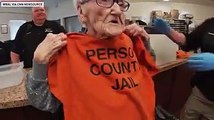 عجوز تحتفل بعيد ميلادها الـ100 في السجن: ماذا فعلت؟