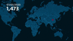 Cette carte montre la vitesse à laquelle le coronavirus s'est répandu dans le monde