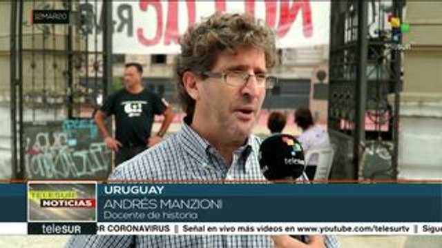 Uruguay: docentes rechazan proyecto de ley de urgencia del gobierno
