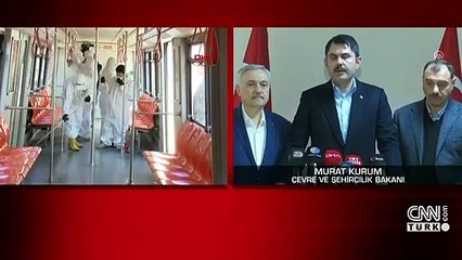 Bakan Kurum'dan koronavirüs açıklaması