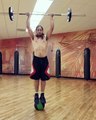 Man Shows off Some Serious Balancing Skills in the Gym