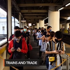 MRT3 holds dry run of social distancing at stations