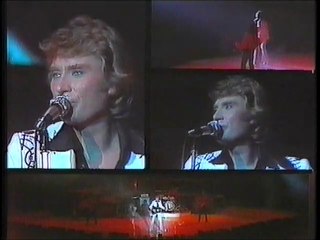 Johnny Halllyday "Elle est terrible" Palais des Sports 1976
