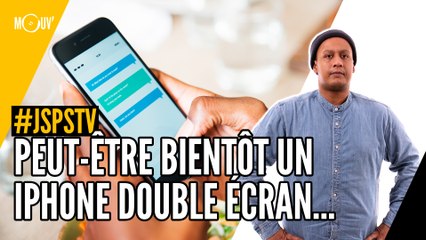 Je sais pas si t'as vu... peut-être bientôt un iPhone double écran