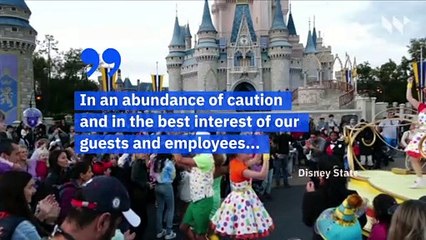 Disney World Closes Over Coronavirus Threat