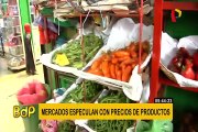Mercados alzan precios de alimentos perecibles