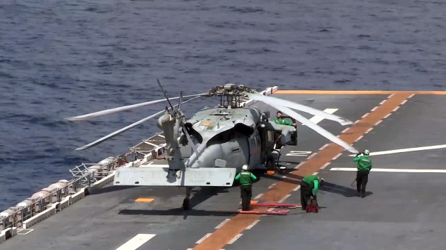 2233 - DVIDS - Video - USS America (LHA 6) conducts flight operations