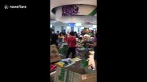 Shoppers in the Philippines are panic buying amid coronavirus