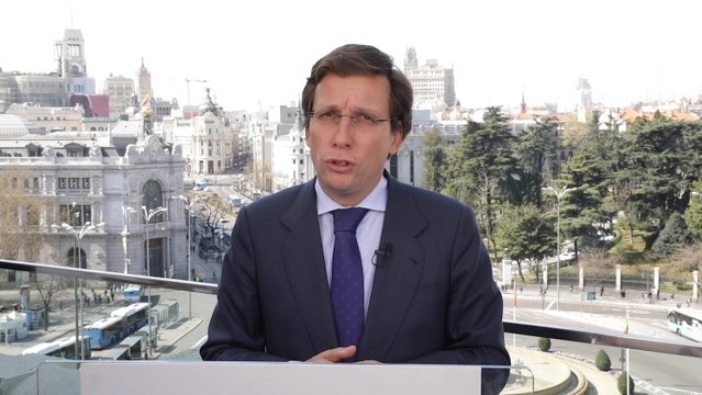 Almeida pide a madrileños que permanezcan en casa