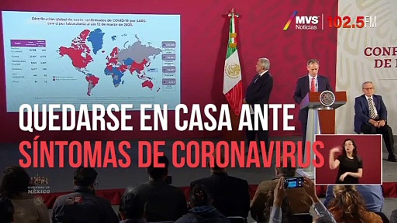 Quedarse en casa ante síntomas de coronavirus