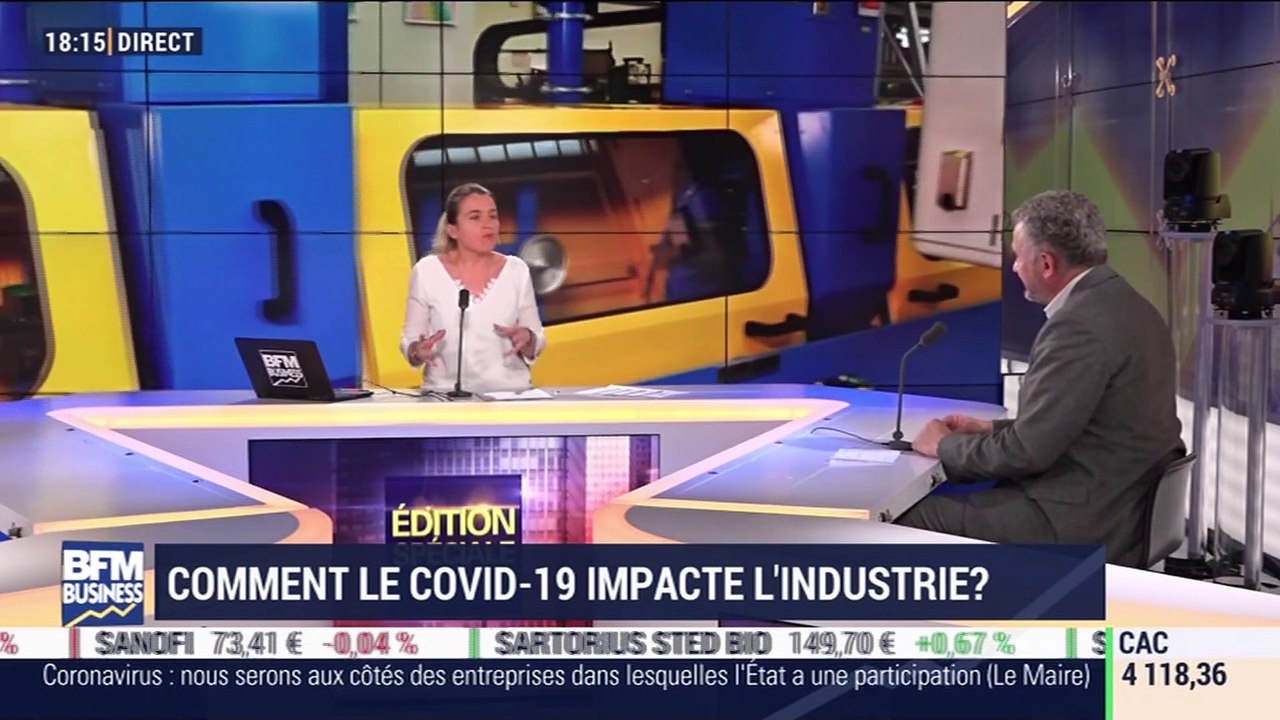 Bruno Grandjean (Redex) : Comment le Covid-19 impacte l'industrie ? - 13/03