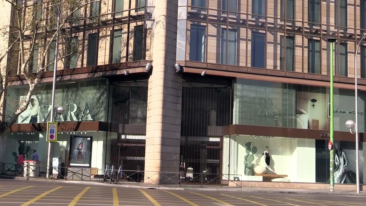 Inditex cierra en Madrid.